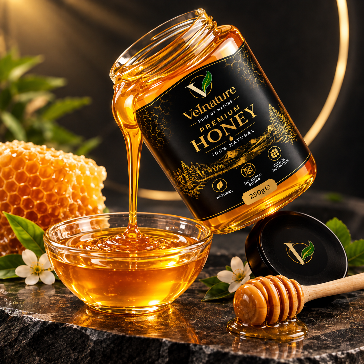 Small Bee Golden Honey (250g)
